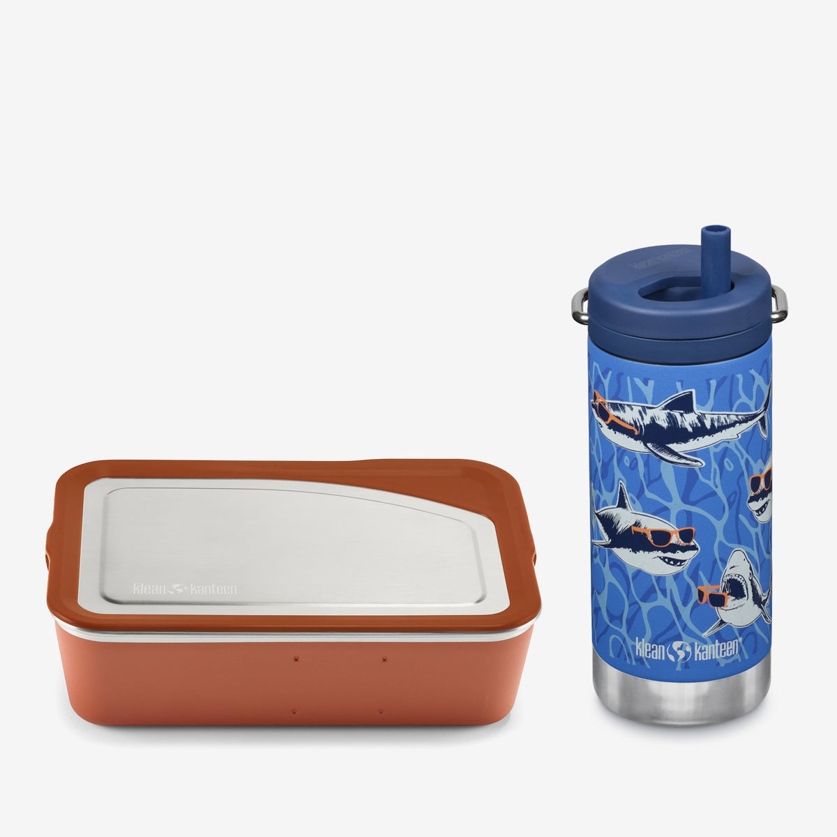 Everyday Kid's Lunch Box and Water Bottle Set X7